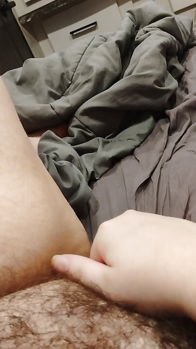 Jerk off session.