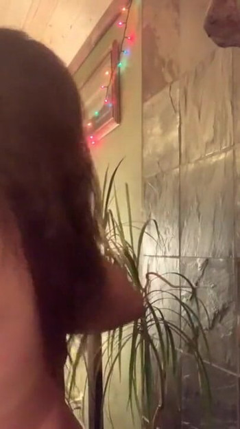 Captivating moment from "OMG..I fucking love her huge udders"