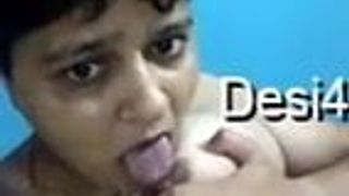 Exclusive- Horny Bhabhi Showing her Boobs and Pussy Part 2