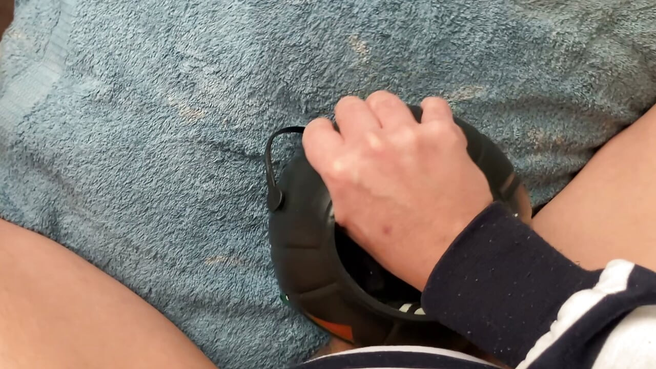 having sex with a halloween pumpkin