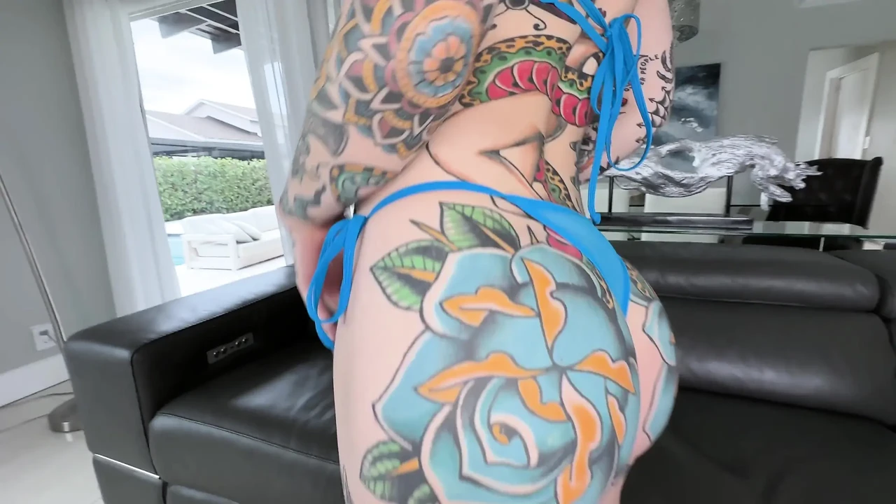 Tattooed Red Head Deepthroats Jmac's Big Dick and Gets Pounded
