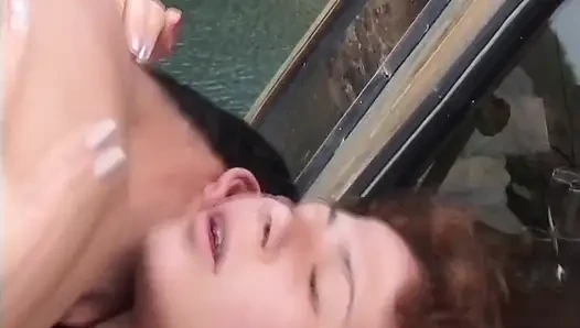 Ahmet and Selma Fuck Outdoors on a Turkish Boat