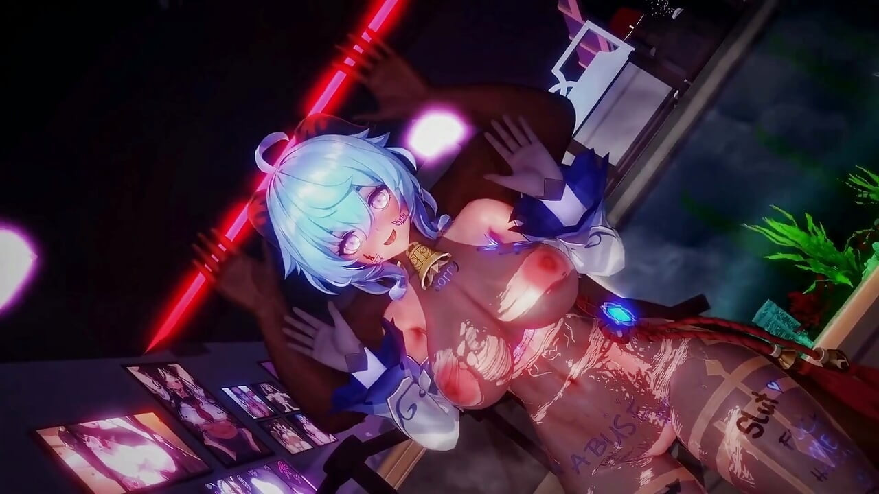 Genshin Impact - Η πουτάνα Ganyu Ntr Σεξ - 3D Hentai Animations