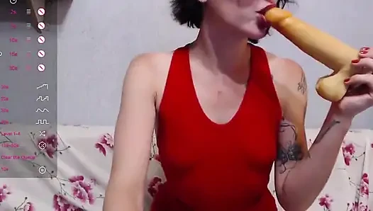 Skinny Hottie Suck Your Hard Dick