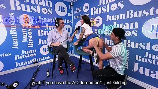 Blaze Rager Likes Hard Anal Sex with Huge Cock in Juan Bustos Podcast