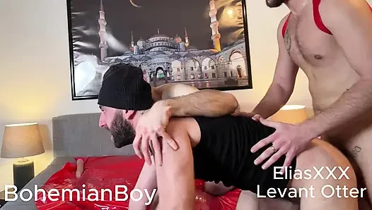 Two Syrian Bottoms for Hot Czech Stepdaddy - Part 2/2