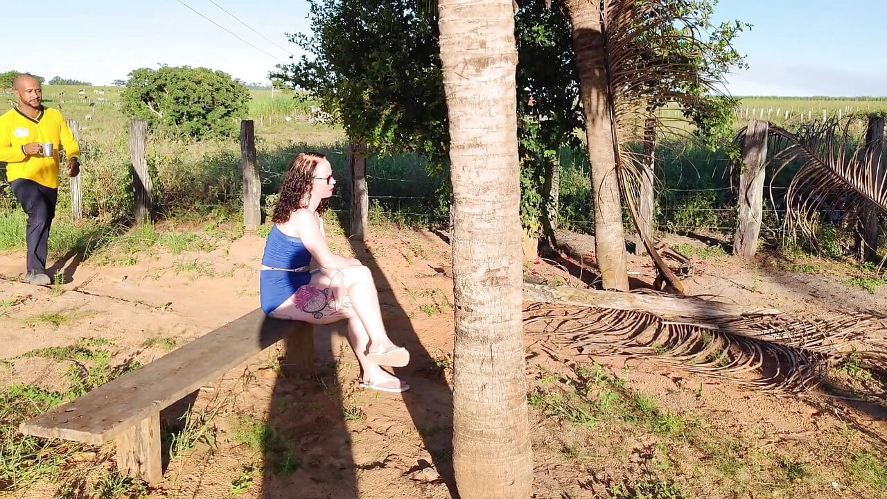 I WENT TO VISIT MY FARM AND ENDED UP HAVING SEX WITH THE COWBOY HE FUCKED ME LIKE A SLUT
