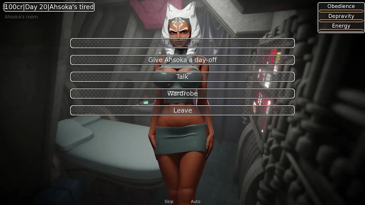 Ahsoka XXX - Ahsoka Tano de Star Wars Touch em seu quarto