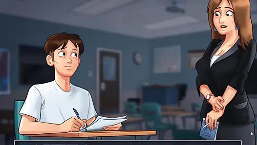 Yaz mevsimi efsanesi - ekstra dersler büyük güzel göğüslere yardım ediyor