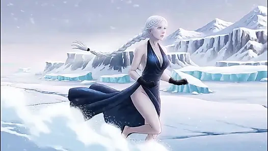 AI - Девушка-альбино в Снежном Иглу