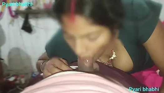 Bhabhi chus cock ke pani nikali bhabhi ki cock with big tits from brother-in-law's cock sucked Hindi audio