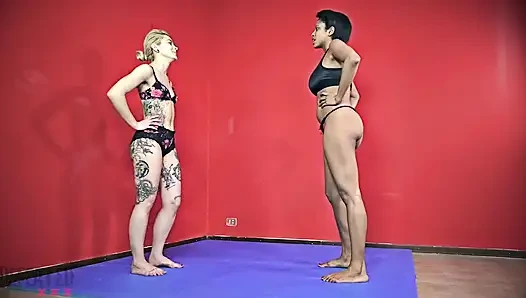 Janelle gegen stella match und grausame zerstörung