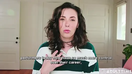 Casey Calvert Destroyed a Fan's Prized Collection! | Pornstar Interview | Adult Time