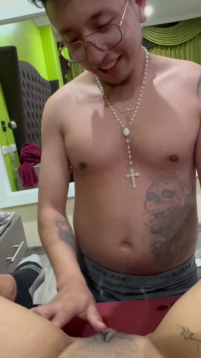 Jaw-dropping moment from "I fuck my girlfriend in a hotel room"