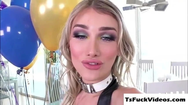 Damn Horny Tgirl Luna Bangs Hot Chick