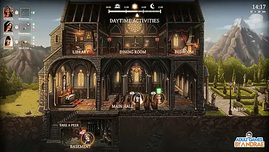 Gameplay mesra adik tiri bagian 14 - rebecca memegang kunci di dalam memeknya