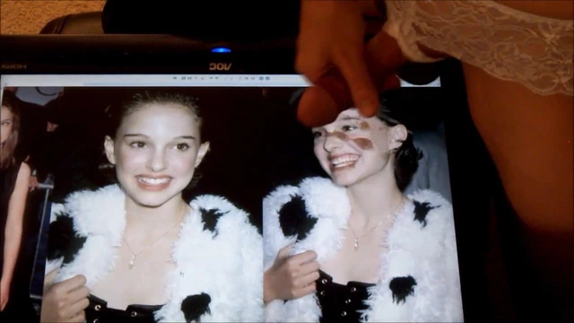Natalie Portman Cum Tribute Young Sexy Boobs Lingerie