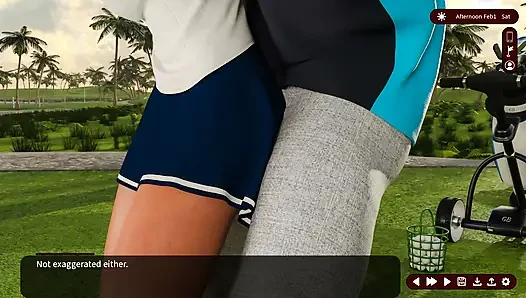 Whispers of desire: ngajarin cewek seksi untuk main golf - episode 41
