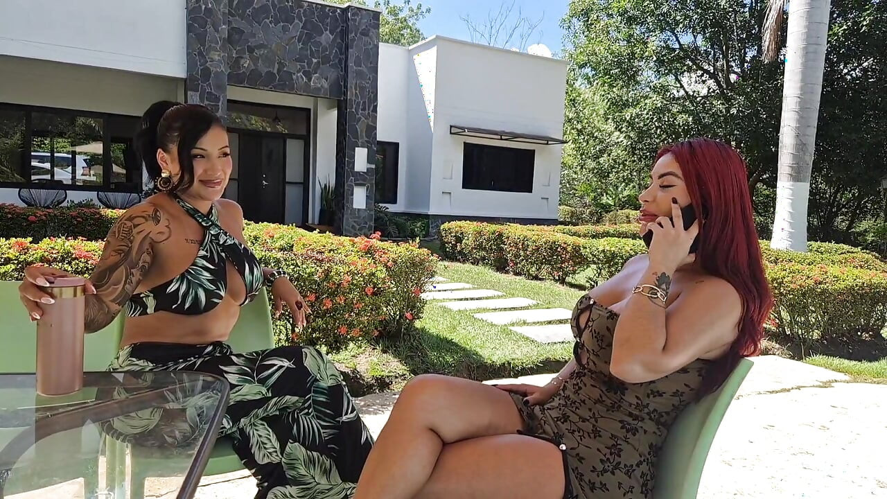My cuckold husband catches me with my friend and her chauffeur