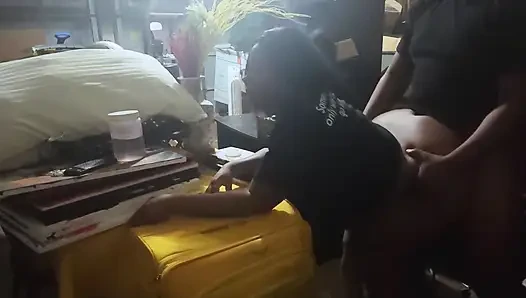 Buss her down in the Garage