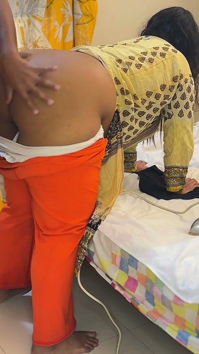 Aria Mia: While I was ironing my bra and panty a stranger entered my room & Fucked me (Teen Big Ass) Huge Fuck & Cum | Clip 1
