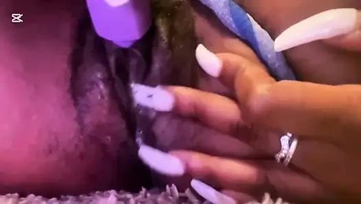 A lesbian masturbating for her stepbrother
