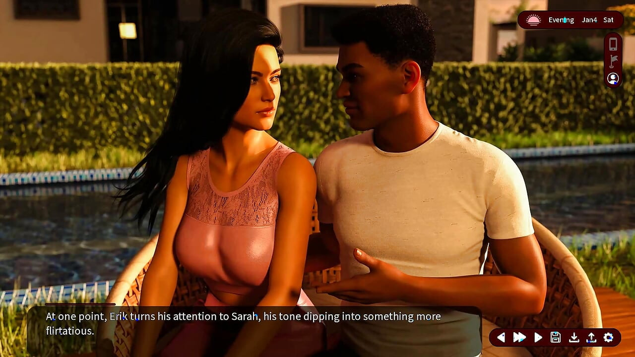 Whispers of Desire: Couples on Barbecue Party by the Pool - Episode 6