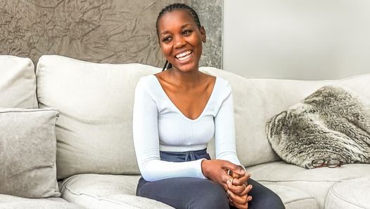 Diễn viên châu Phi - người mẫu da đen nhút nhát bị nhân viên bwc của cô ấy đụ mạnh
