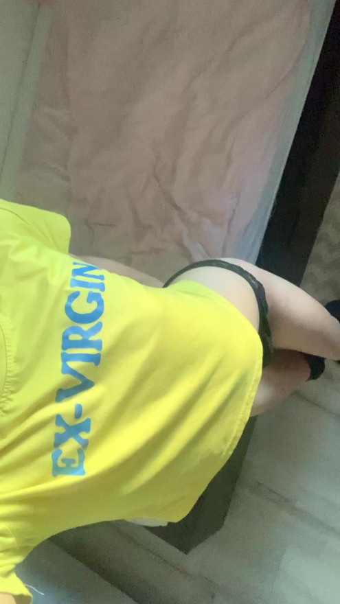 petite femboy is teasing u with his slutty outfit