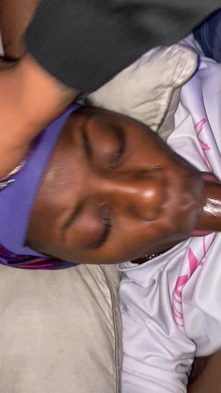 face fuck cheating ebony facial