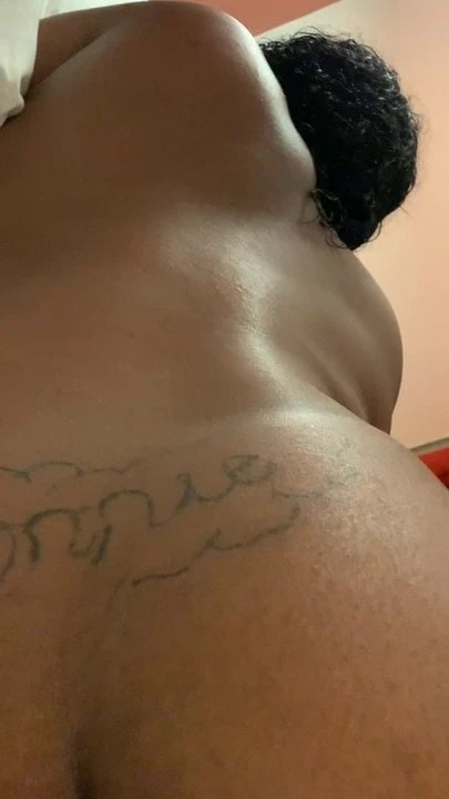 Tall round BOOTYEbony MILF Getting booty spanked and rubbed