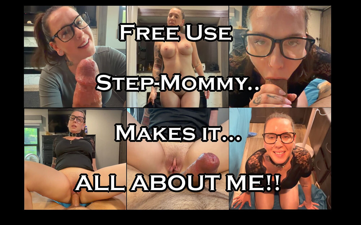 Free Use Step-mommy Makes It All About Her Step-son