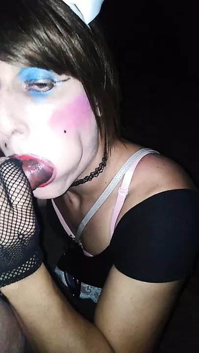 My first blowjob of this year. Blowjob mouthfuck facial cum