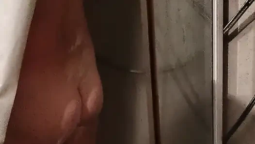 Stepsister Loves When I Watch They in Village Shower