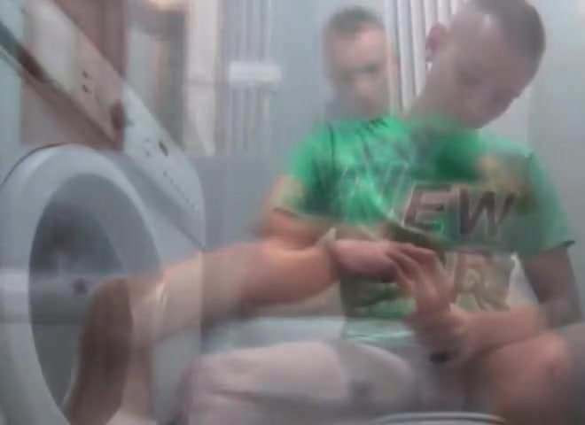 Boy Play with his Nice Forskin