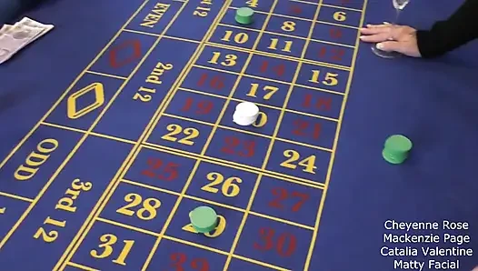 Casino-nacht, jeder ist ein gewinner