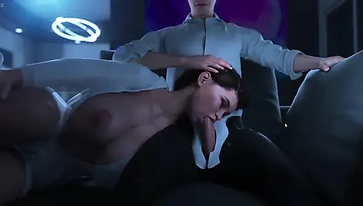 Milf Stepmom Giving Deepthroat Blowjob To Alex Huge Cock And Cum Swallows