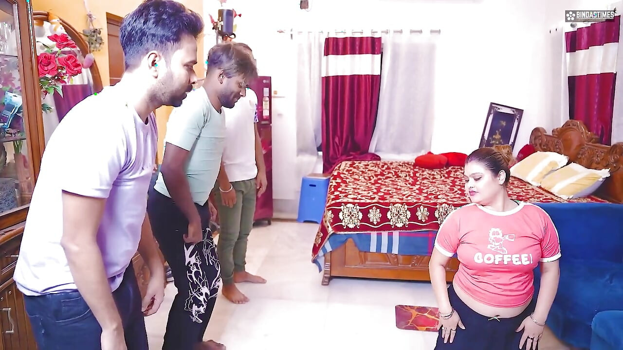 Desi Horny Female Yoga Teacher Teaches How to Do Yoga Sex with Her All Students ( Hindi Audio )