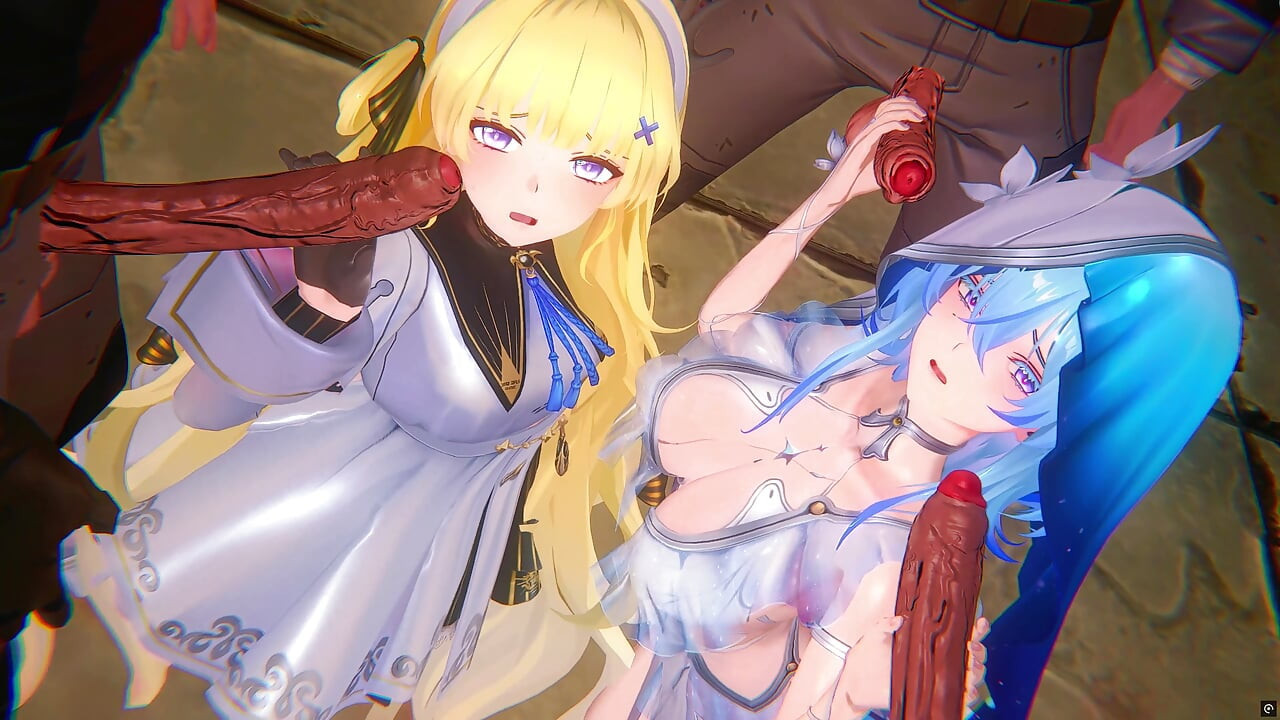 Wuthering Waves - Phoebe and Shorekeeper Hardcore Sex - 3D Hentai Animation