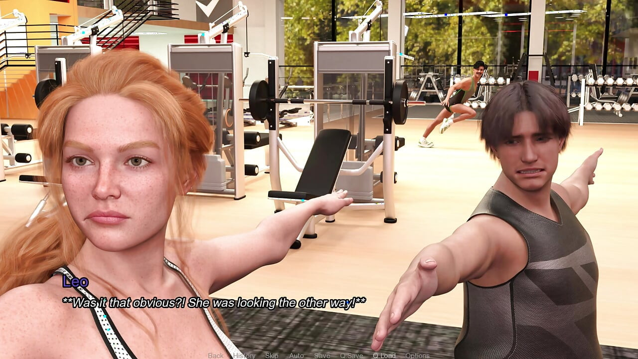 How to Lose Ones Virginity 4 - Monica Trying to Seduce Leo but He Escaped as He Can Read Her Mind