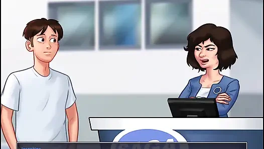 Yaz mevsimi efsanesi - Jenny'nin göğüslerini emiyor
