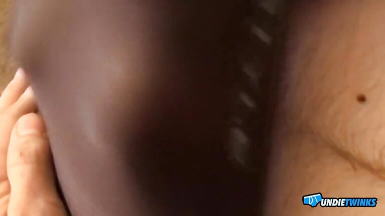 UndieTwinks: Bryce Corbin Tugs His Big Dick Hard And Fast In His First Solo
