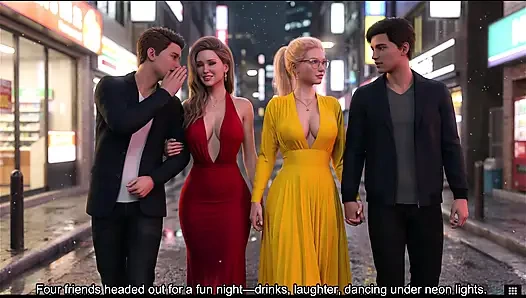 A Wife and Stepmother Real Fucking a Wild Night with Sophia