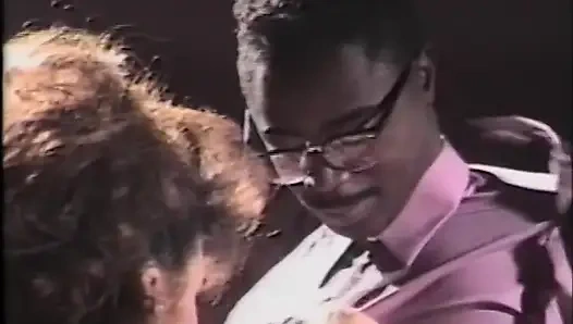 Black and white hairy pussy fucking in the bedroom