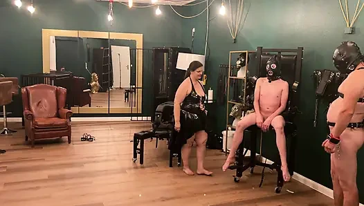 Fetish Lofts with My 2 Slaves Part 4-4