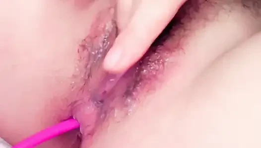 My pussy is still tight and wet, nice to lick