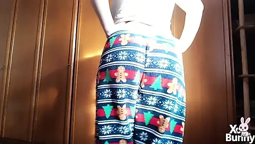 Im schlafanzug gehen und furzen