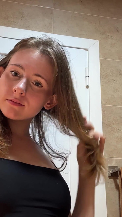 Black Top White Panties Pixie Shower - Soft Tease to Toy Bliss
