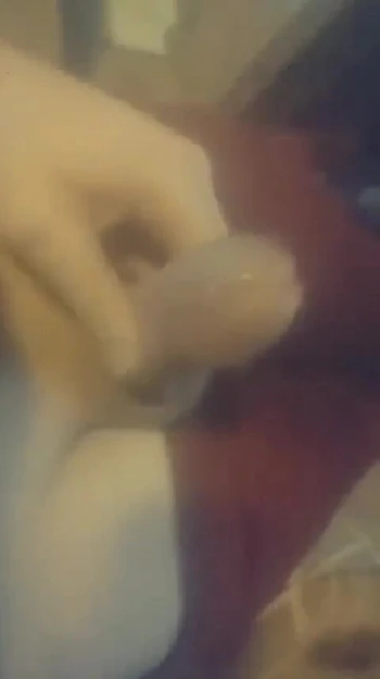 White boy stuck cumming like a bitch again