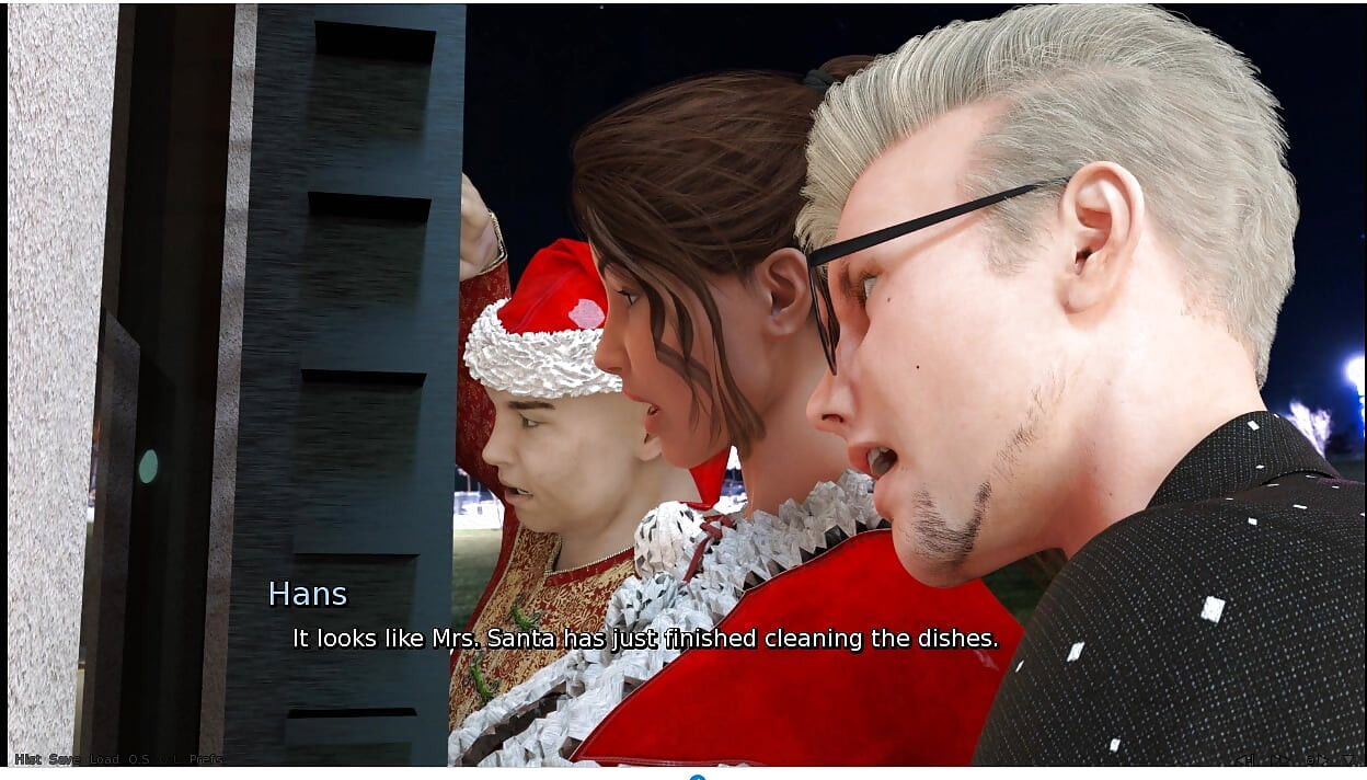 Laura lujuriosa secreta navidad 2023 Sra. Santa con un viejo durante el juego de roles como su esposa